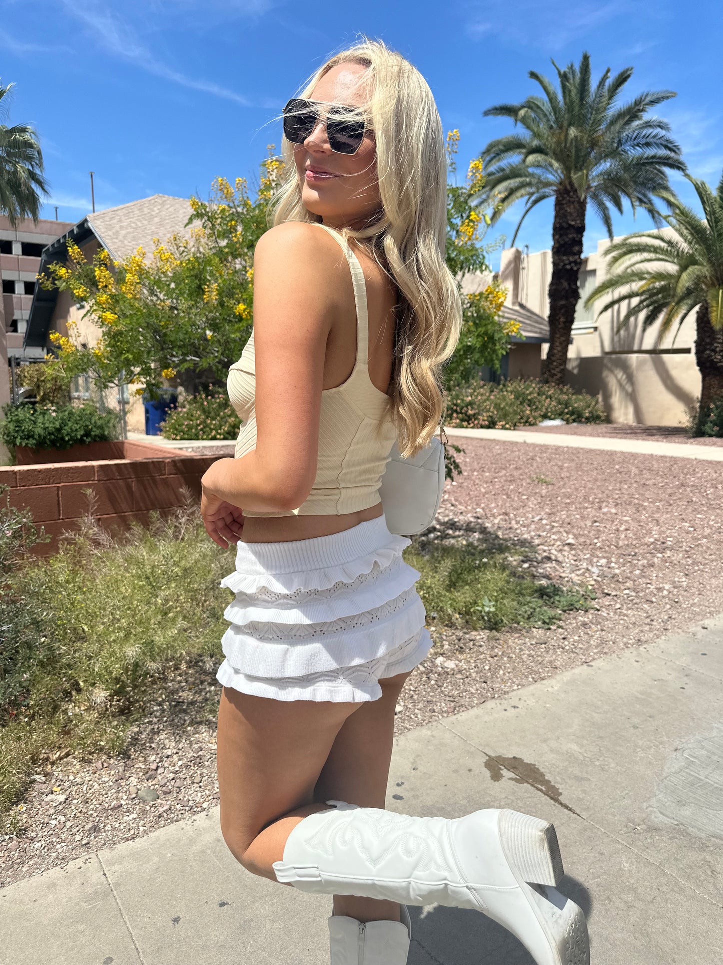 White Daisy Dukes